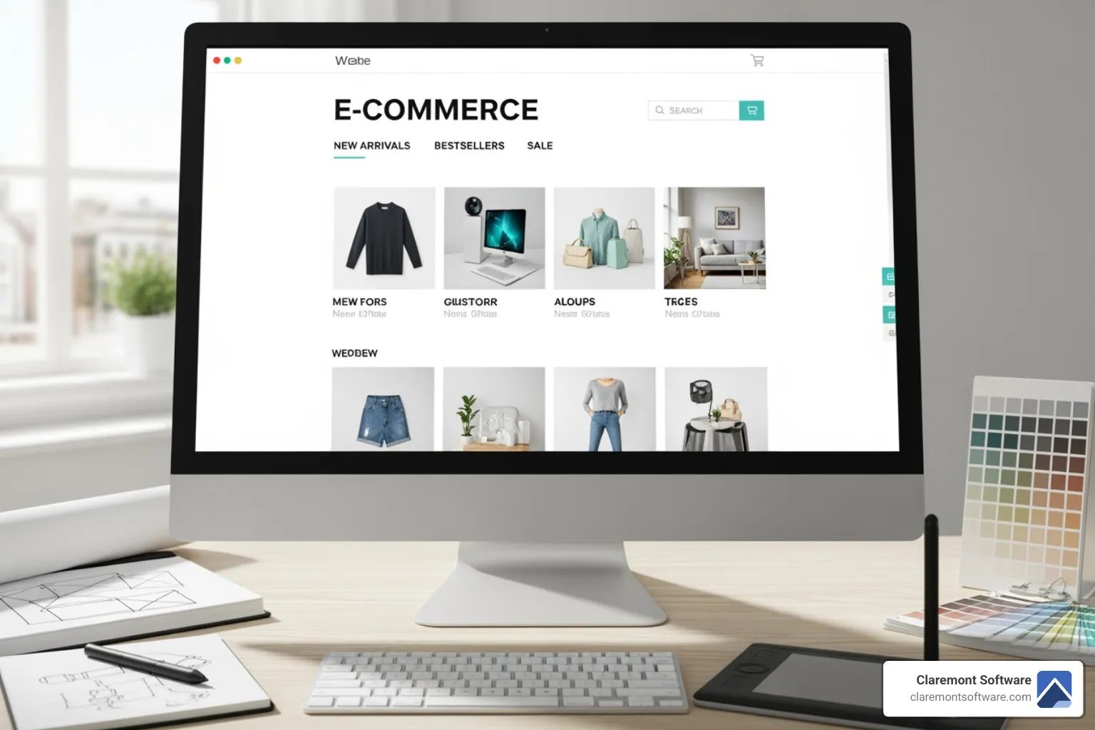 Trust signals like SSL certificates and customer review snippets on a product page - ecommerce website design services